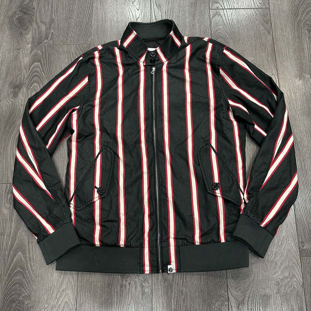 Pretty Green x The Who Boating Stripe Harrington Jacket Size M